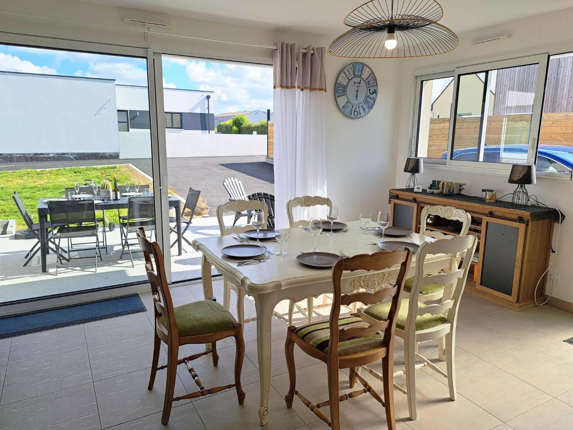 Single Storey Holiday Home In Cleder Luaran gambar