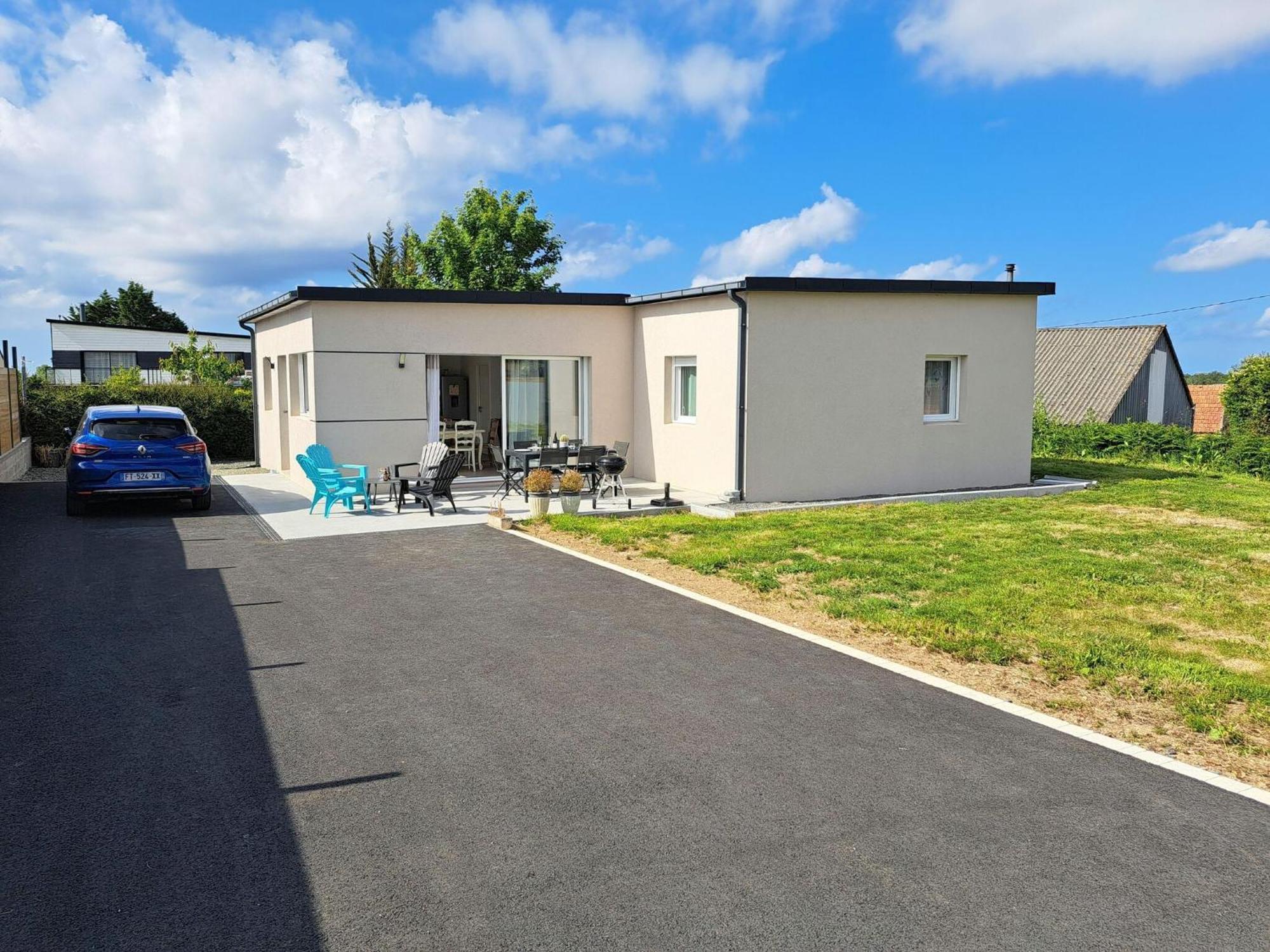 Single Storey Holiday Home In Cleder Luaran gambar